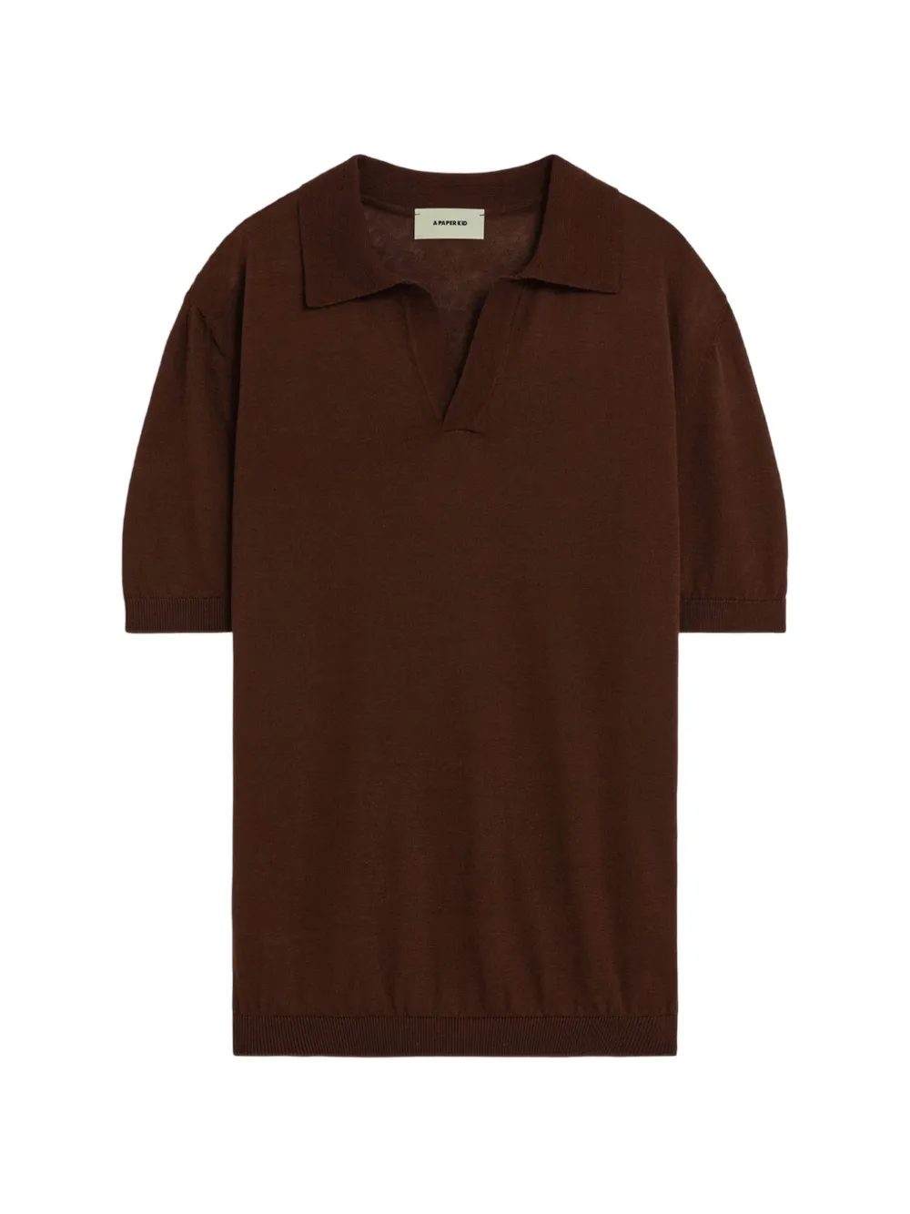 A Paper Kid Polo in maglia - Marrone