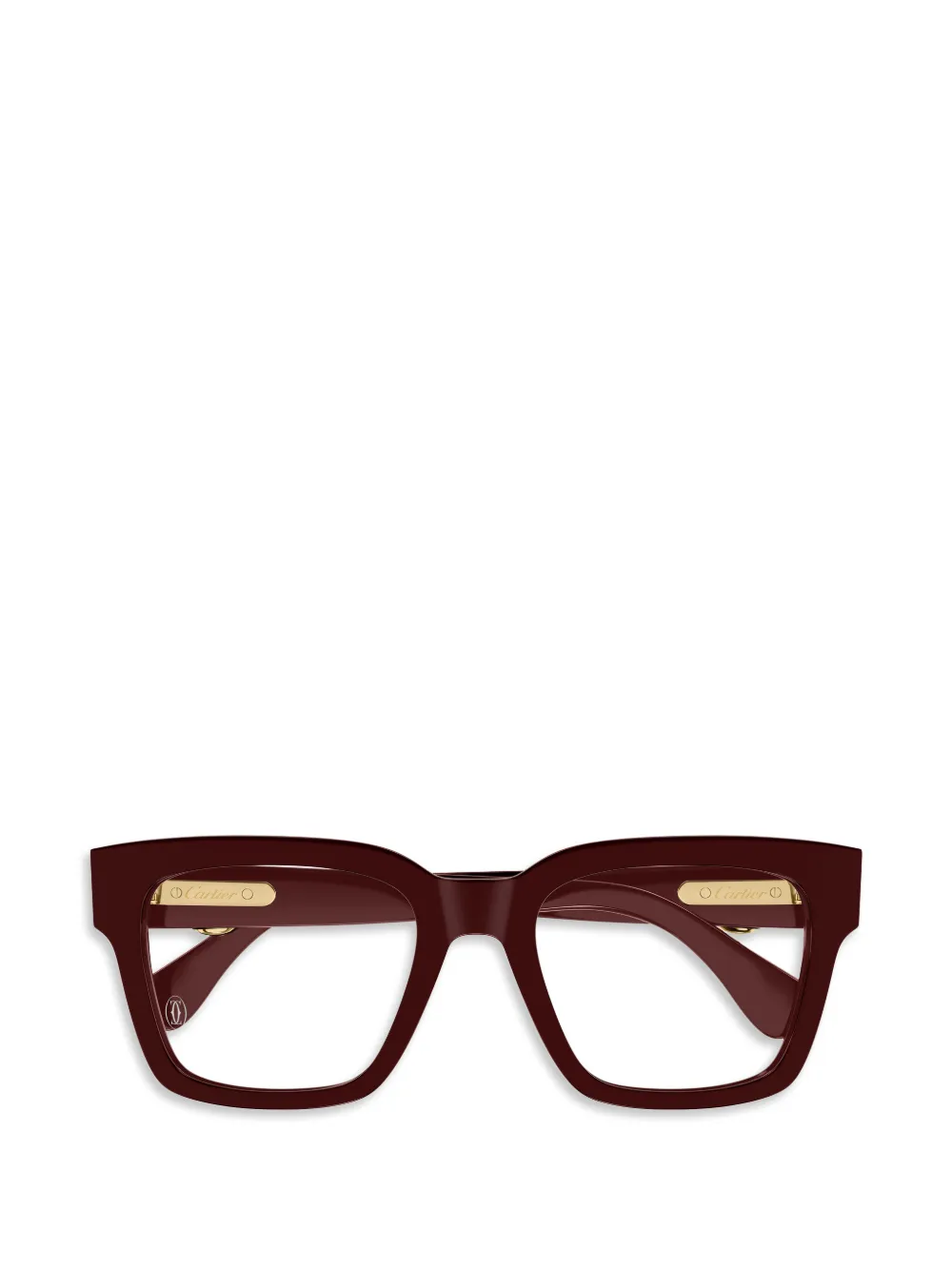 Cartier Eyewear square glasses - Rosso