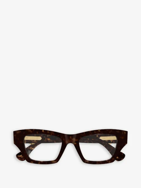 Cartier Eyewear lentes de sol con armazón cat eye y apliques