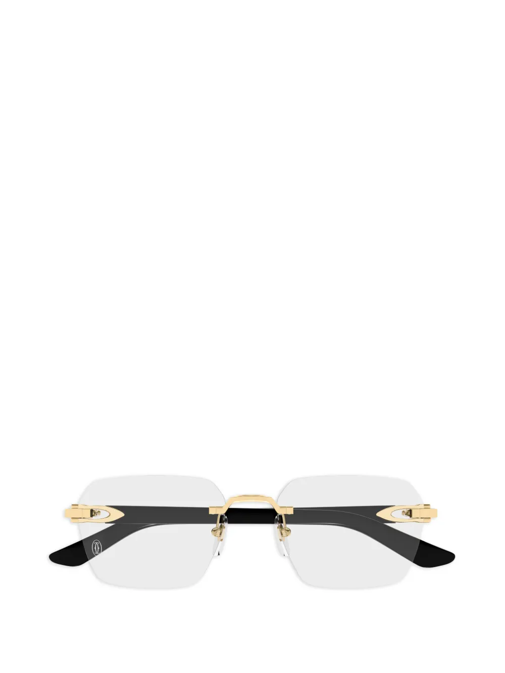 Cartier Eyewear rectangle-frame glasses - Oro