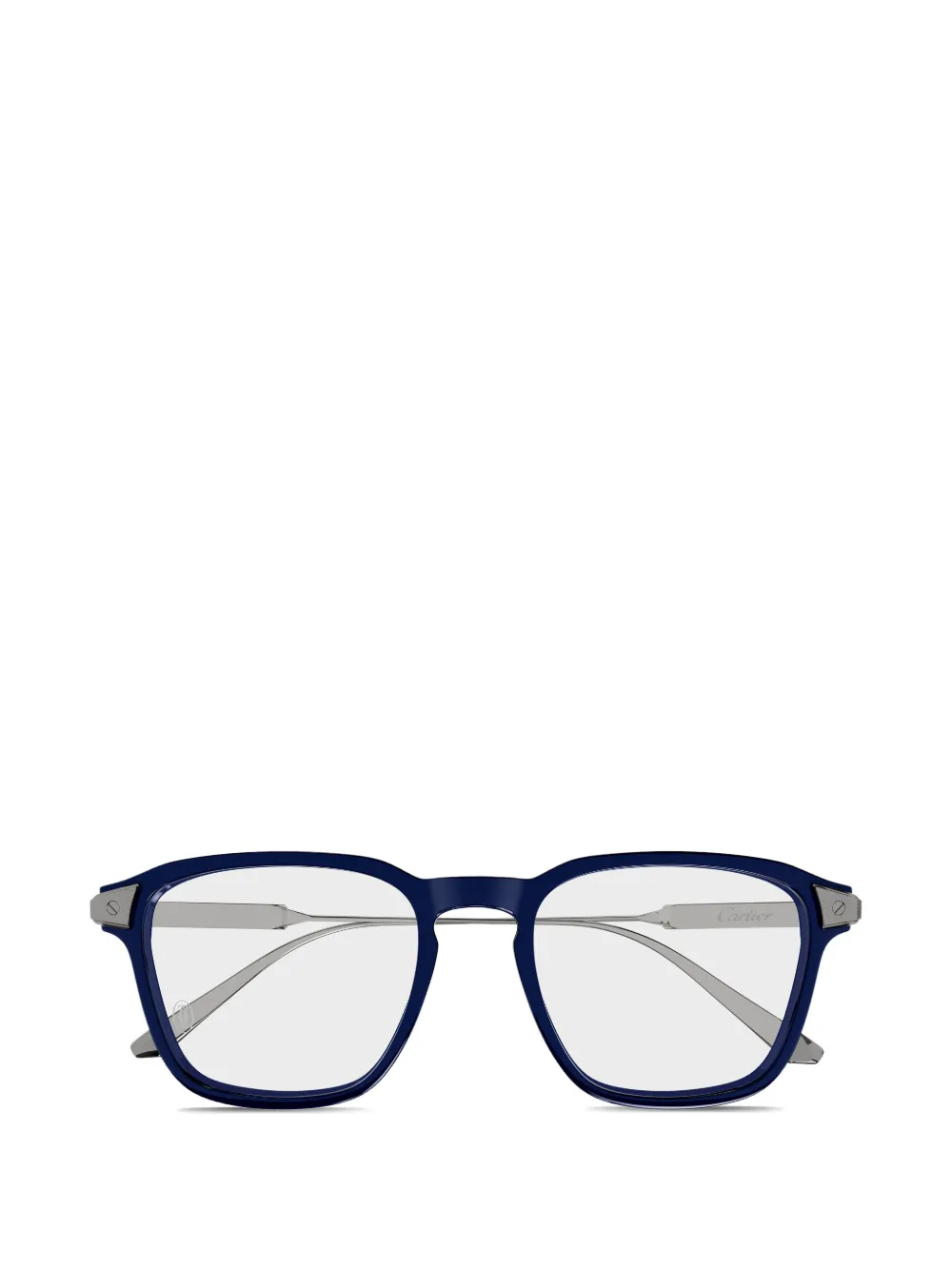 Cartier Eyewear square glasses - Blu