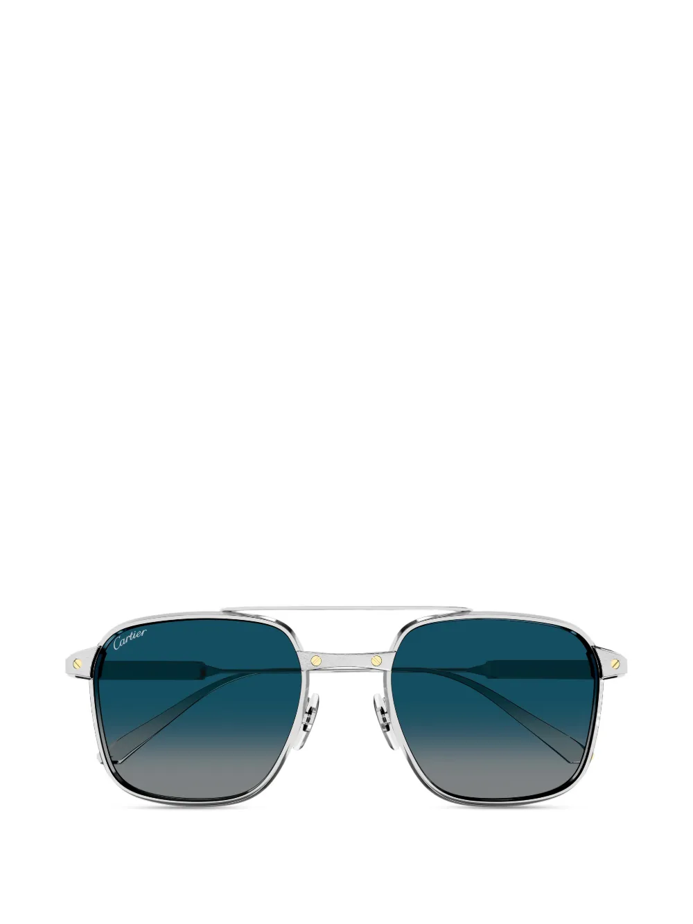 Cartier Eyewear square-frame sunglasses - Silber