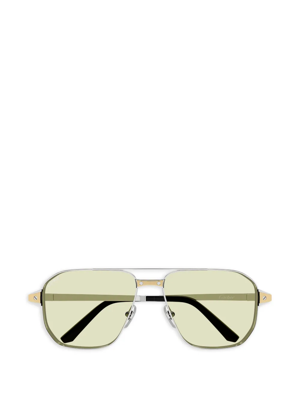 Cartier Eyewear pilot sunglasses - Silber