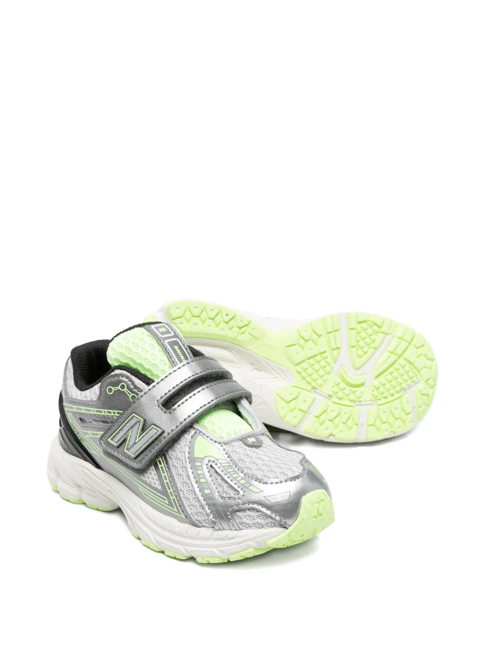 New Balance Kids 1906 Hook & Loop sneakers Grijs