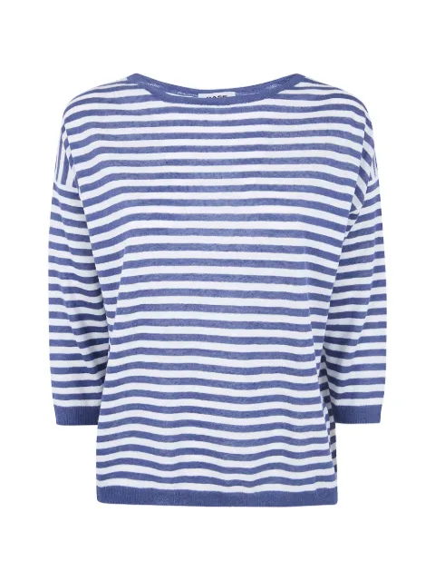 base striped-pattern sweater