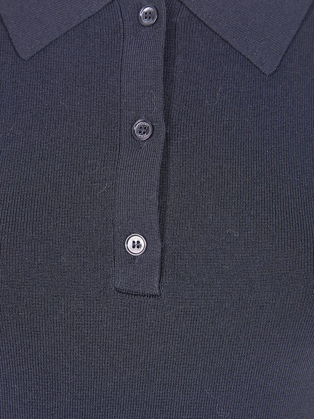  Seventy Buttoned Polo Top - Blue 