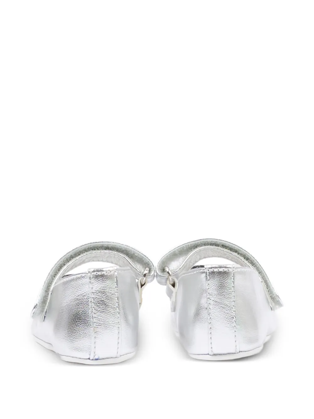 Teddy-Strap Ballerinas