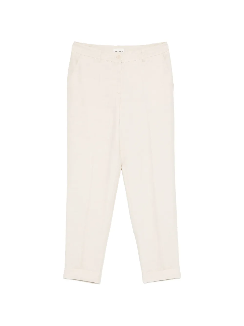 P.A.R.O.S.H. cuffed cropped trousers - Toni neutri