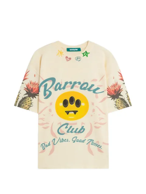 BARROW cactus-print T-shirt