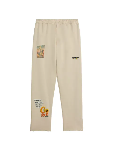 BARROW pantalon de jogging à imprimé graphique