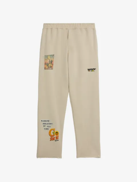 BARROW graphic track pants