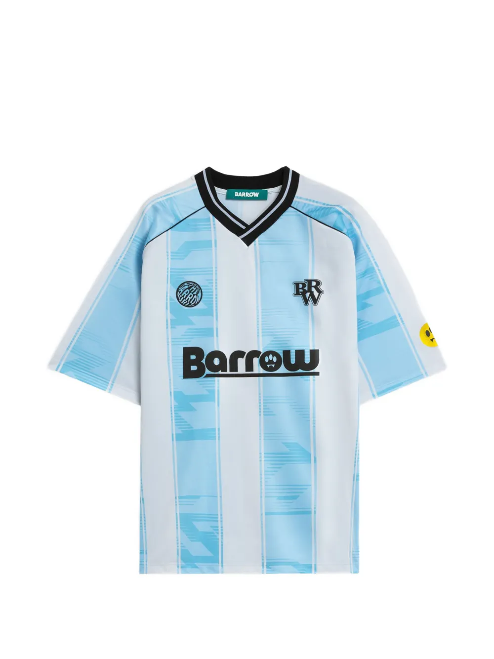BARROW T-shirt a righe - Bianco
