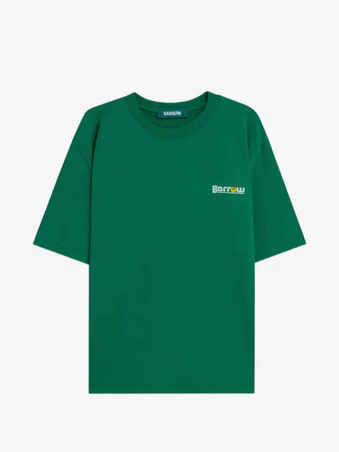 BARROW round neck graphic T-shirt