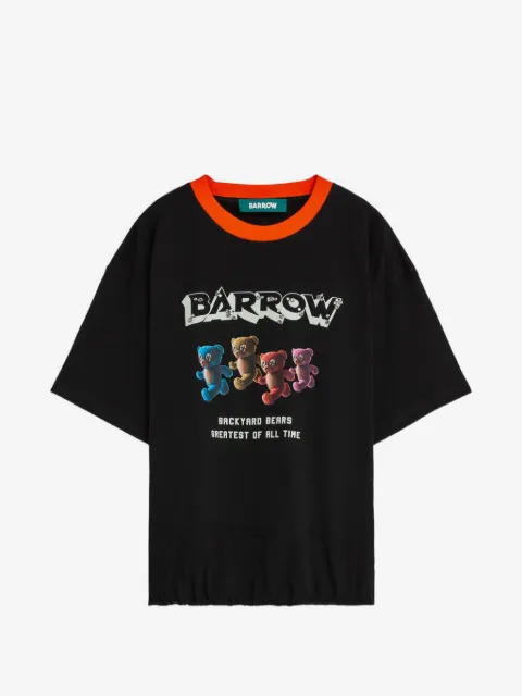 BARROW crewneck graphic T-shirt