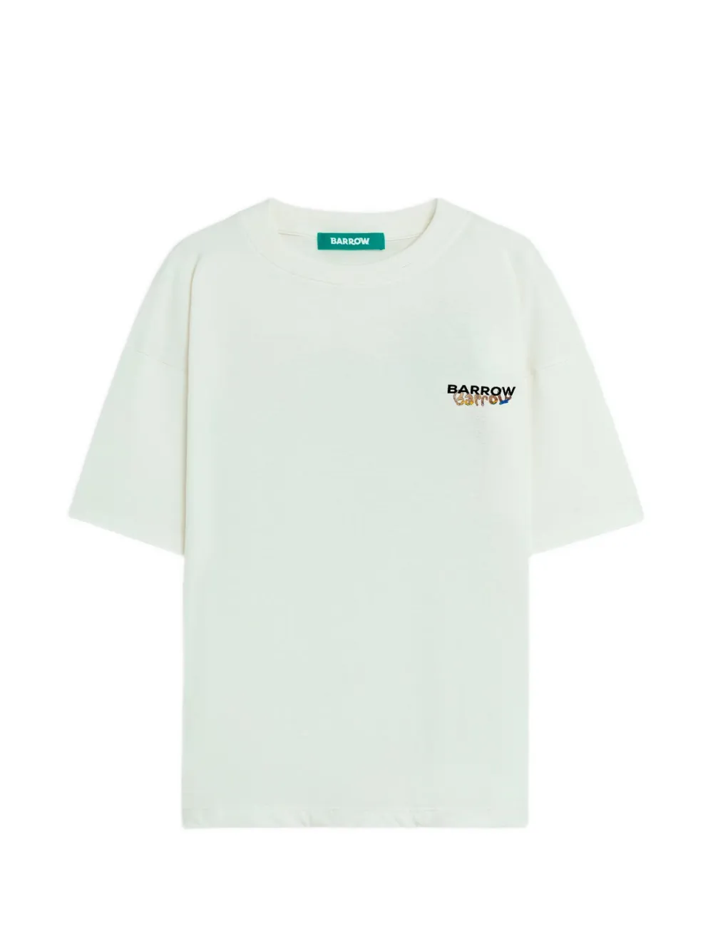 BARROW teddy graphic T-shirt - Toni neutri