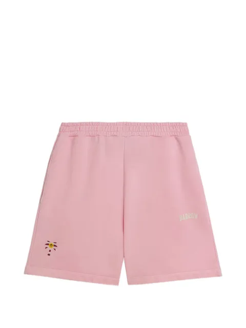 BARROW drawstring logo shorts
