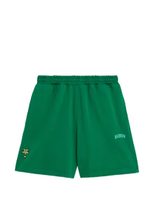 AAPE BY A BATHING APE スウェットショートパンツ グリーン A BATHING