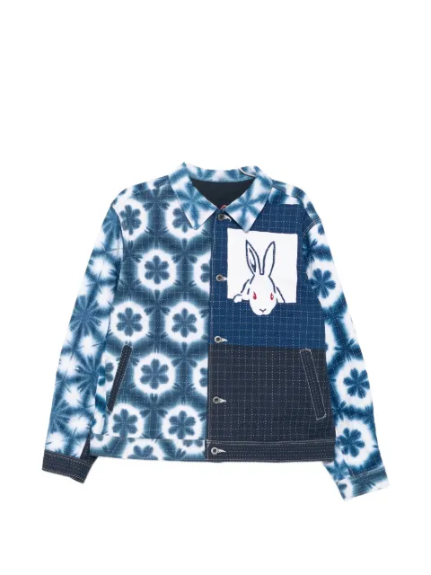 Kafeneo by TBF  tie-dye shirt jacket