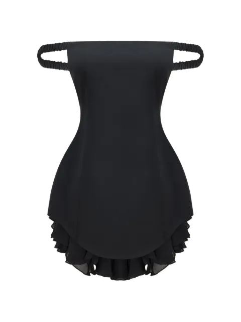 OCCLEUS Lavinia off-shoulder ruffled mini dress