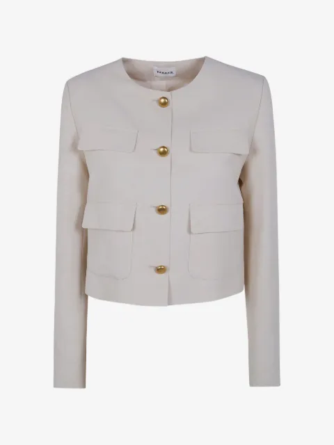 P.A.R.O.S.H. button-pocket jacket