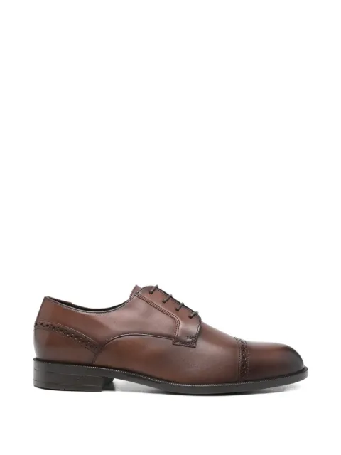 BOSS Oxford-Schuhe mit Budapestermuster