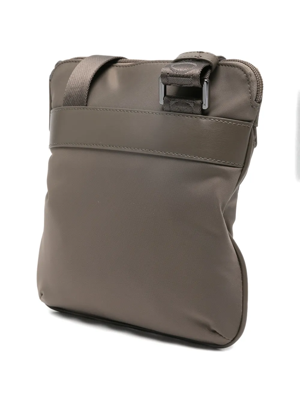Emporio Armani Messengertas met logoband Bruin
