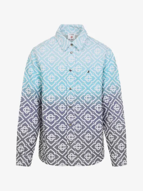 Casablanca monogram gradient jacket