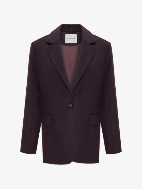 OCCLEUS Charli peaked-lapel blazer