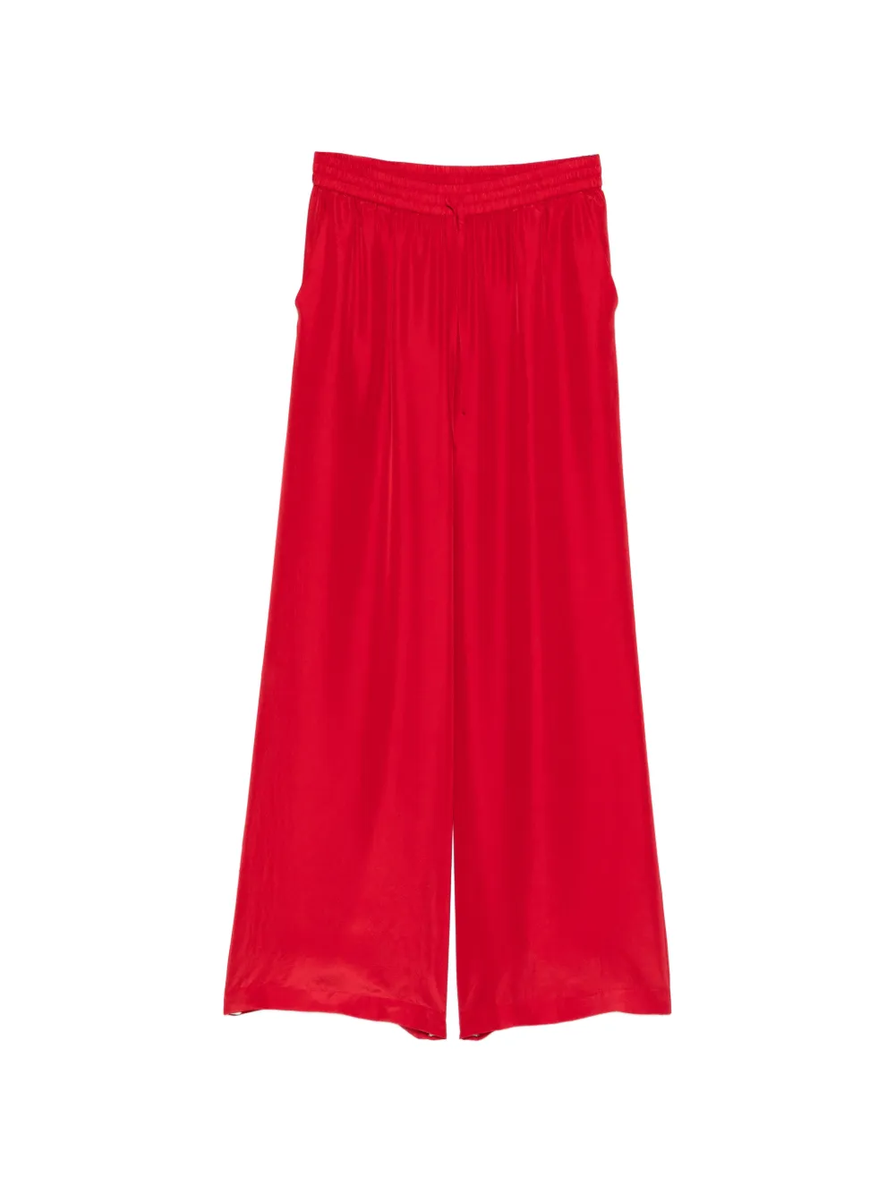 P.A.R.O.S.H. Saxon drawstring palazzo pants - Rosso