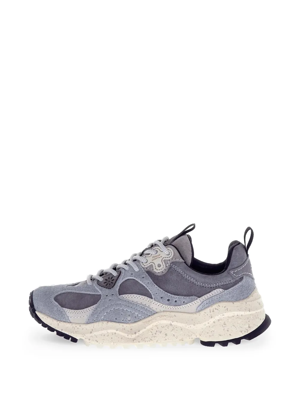 FLOWER MOUNTAIN panelled sneakers - Grigio