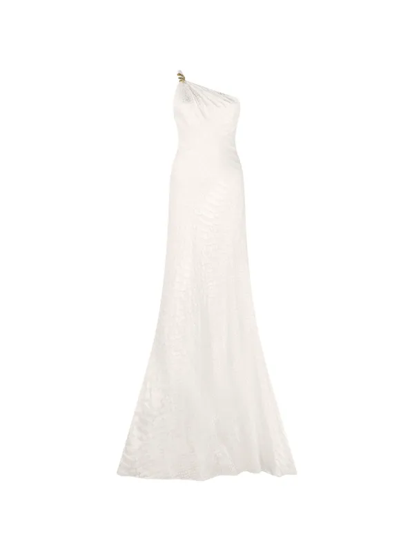 roberto cavalli one shoulder dress Roberto Cavalli Dress - Female - Size 44