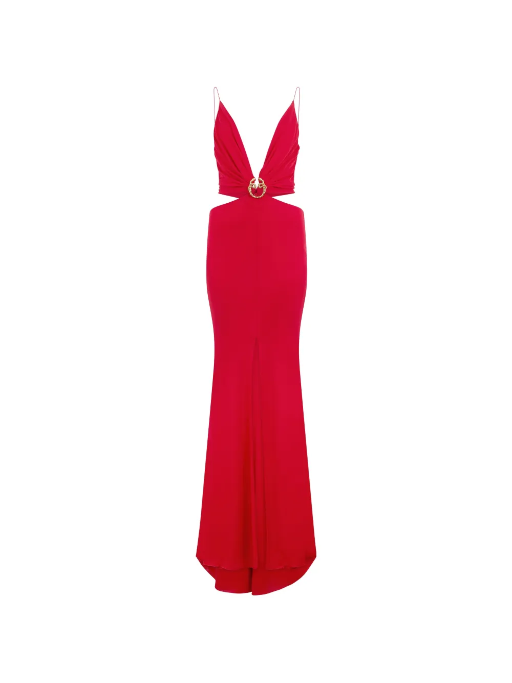 Roberto Cavalli cut-out maxi dress - Rosso