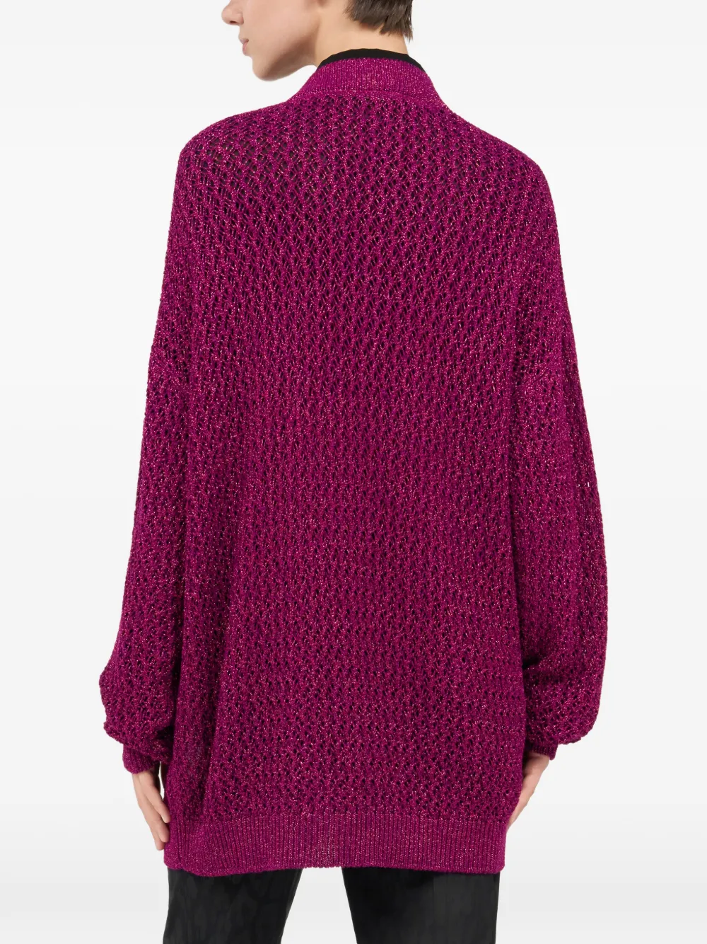 Roberto Cavalli Vest met V-hals Roze