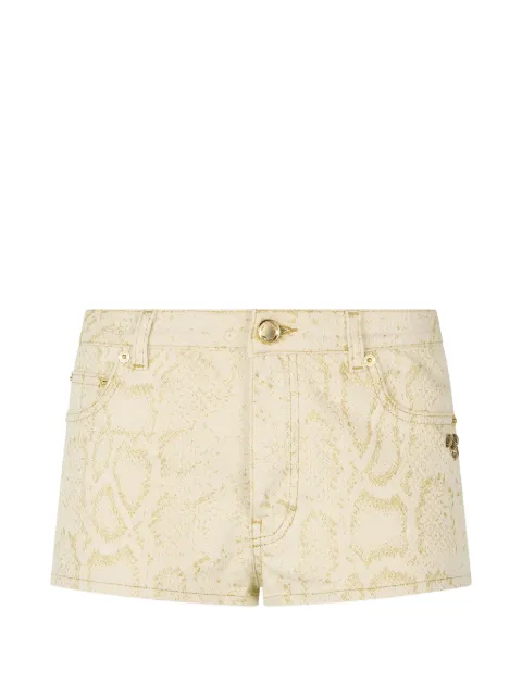 Roberto Cavalli shorts con animal print