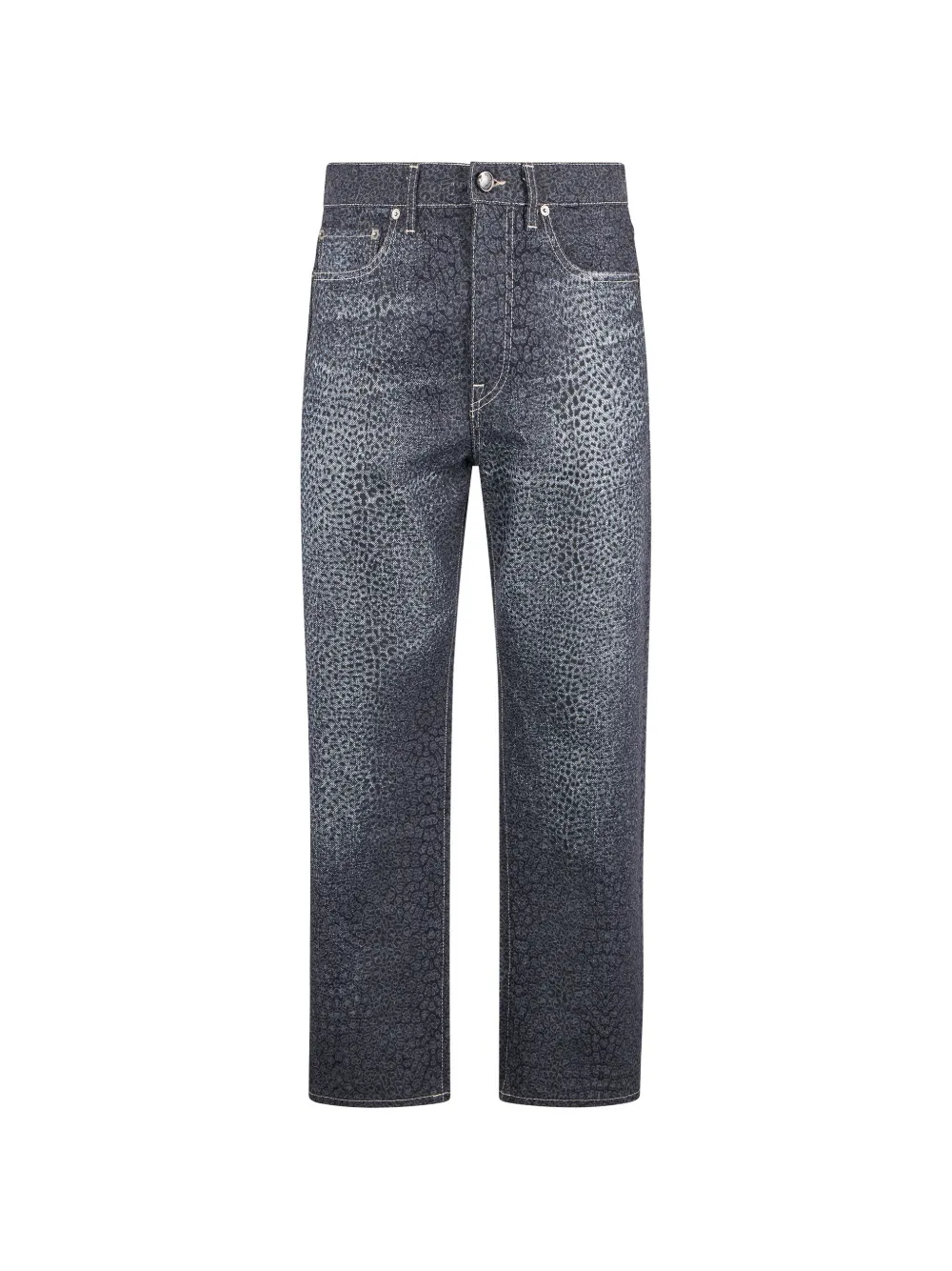 Roberto Cavalli Baby Jaguar straight-leg jeans - Grigio