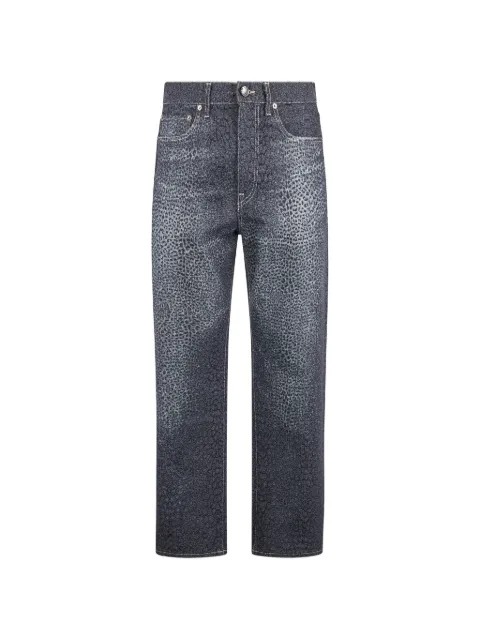 Roberto Cavalli Baby Jaguar straight-leg jeans
