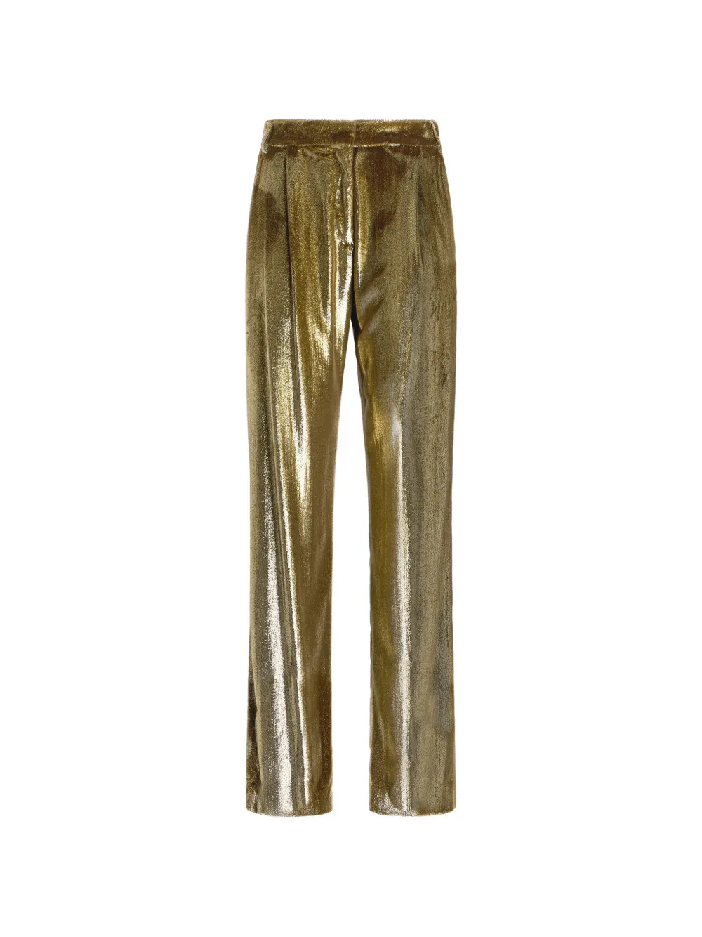Roberto Cavalli metallic trousers - Oro