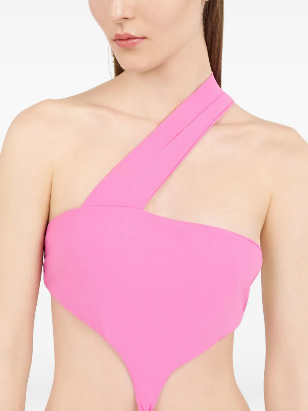 Roberto Cavalli Badpak met ringdetail Roze