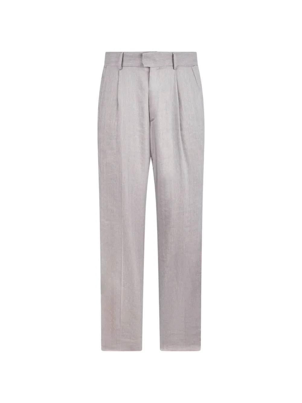 Roberto Cavalli Elegant linen trousers - Grigio