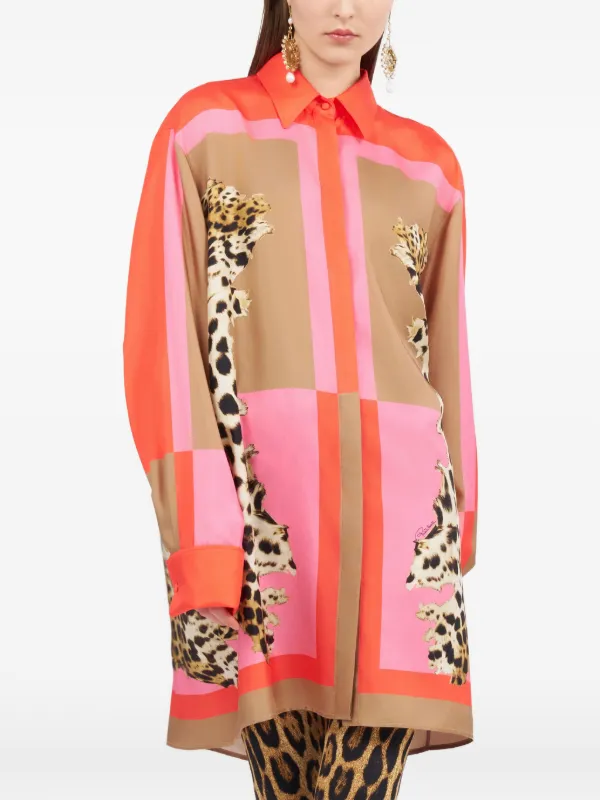 roberto cavalli orange dress Roberto Cavalli Orange One-Shoulder Asymmetric Silk Chiffon Maxi Dress 38