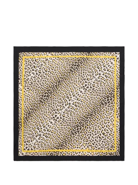 Roberto Cavalli foulard Pop Jaguar en soie