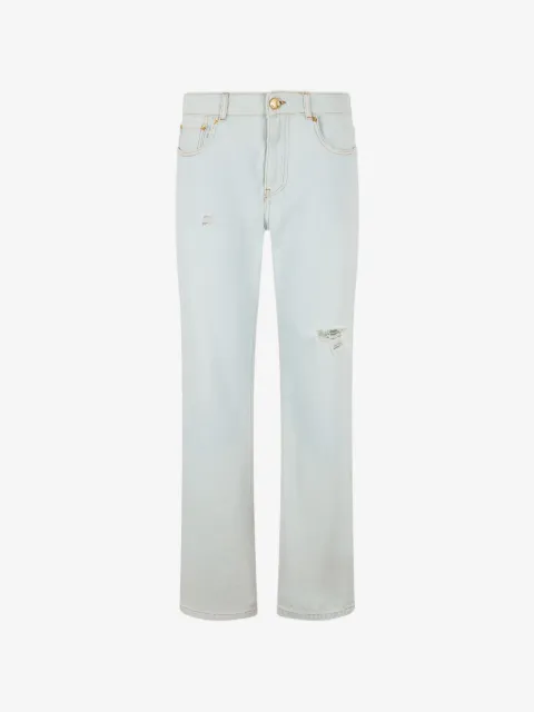 Roberto Cavalli distressed-detail jeans