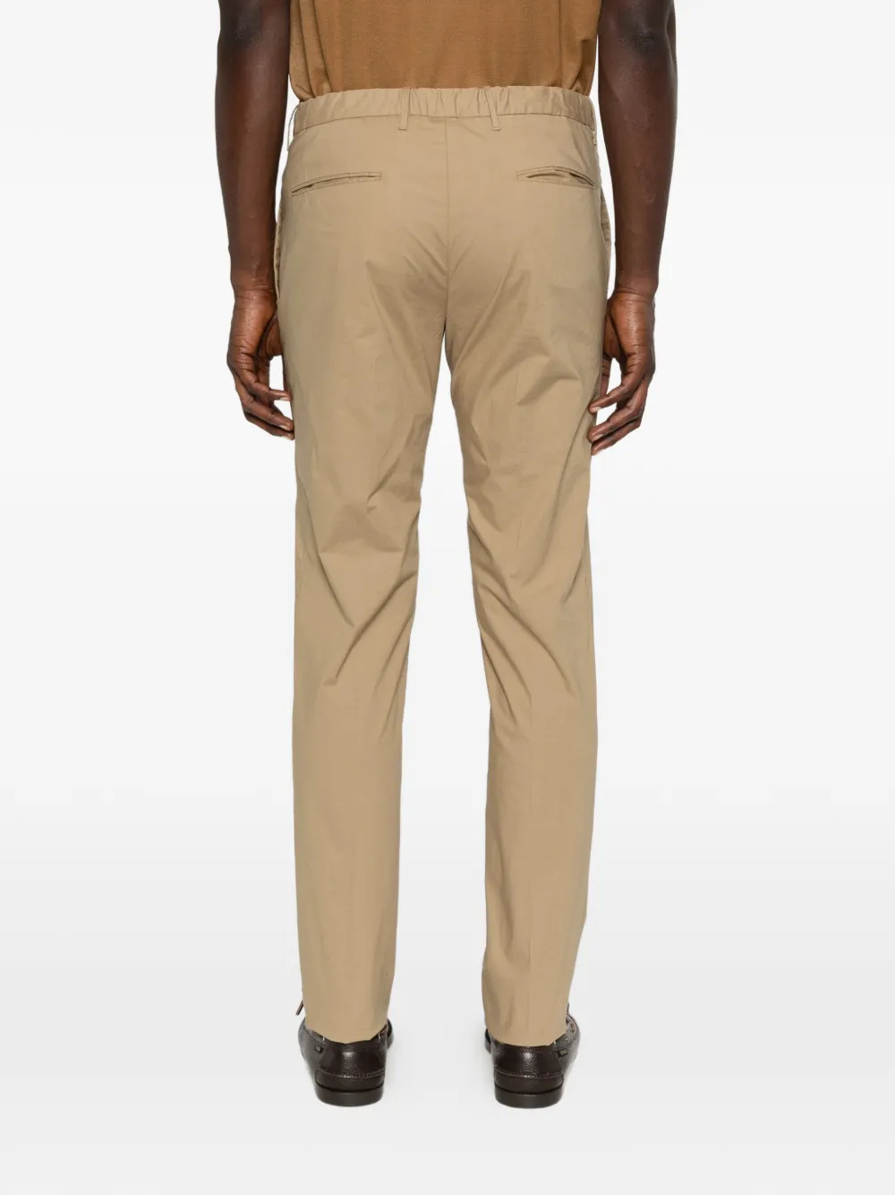 Incotex Broek met knopen Beige