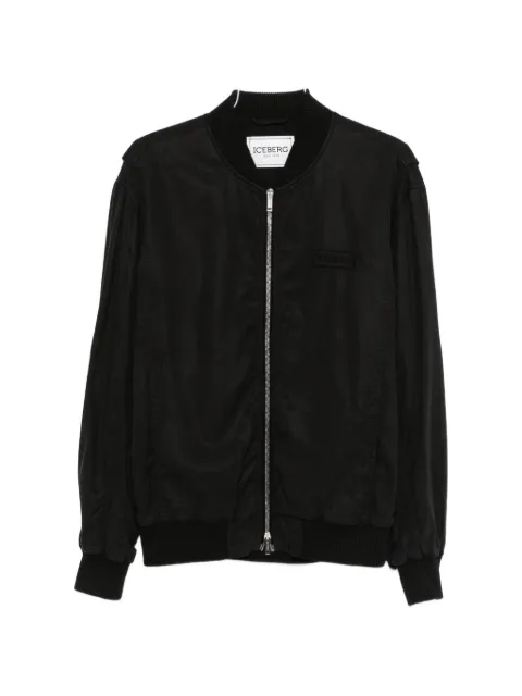 Iceberg black bomber jacket
