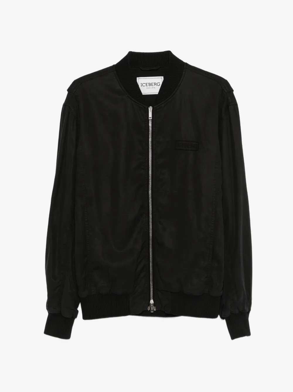 Iceberg black bomber jacket | Black | Image 1