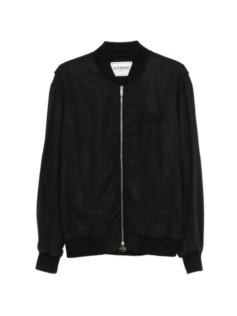 Iceberg black bomber jacket