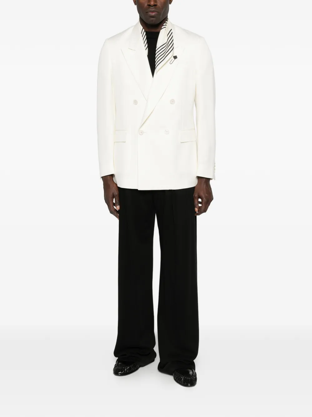 Lardini 双排扣西装夹克 | 商务正装西服 | Image 2