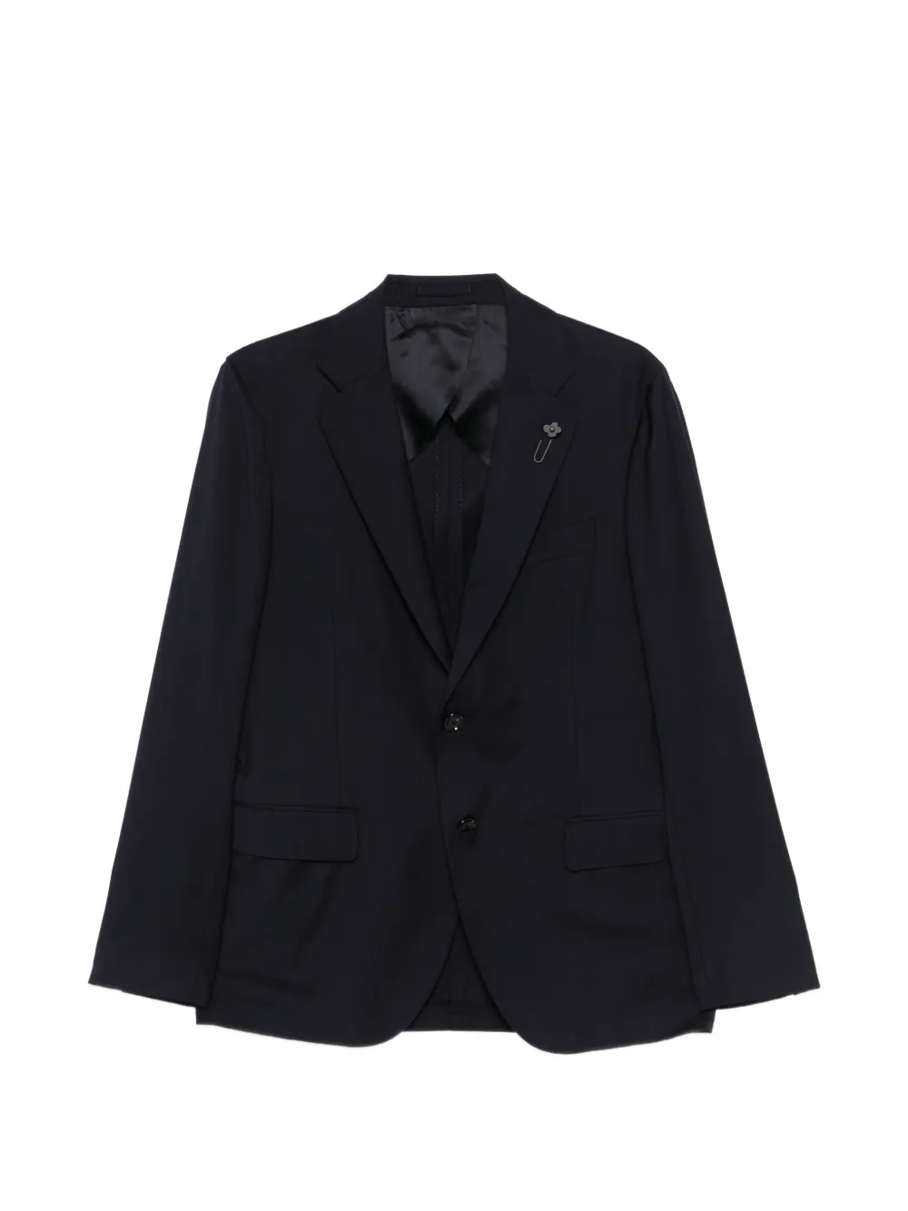 Lardini Button Single-breasted Suit In Blue