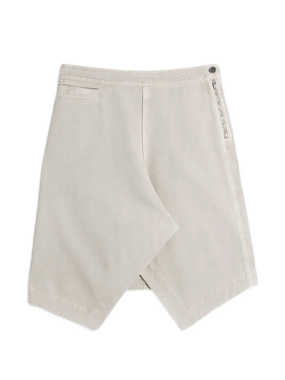 LEMAIRE Minigonna asimmetrica - Toni neutri