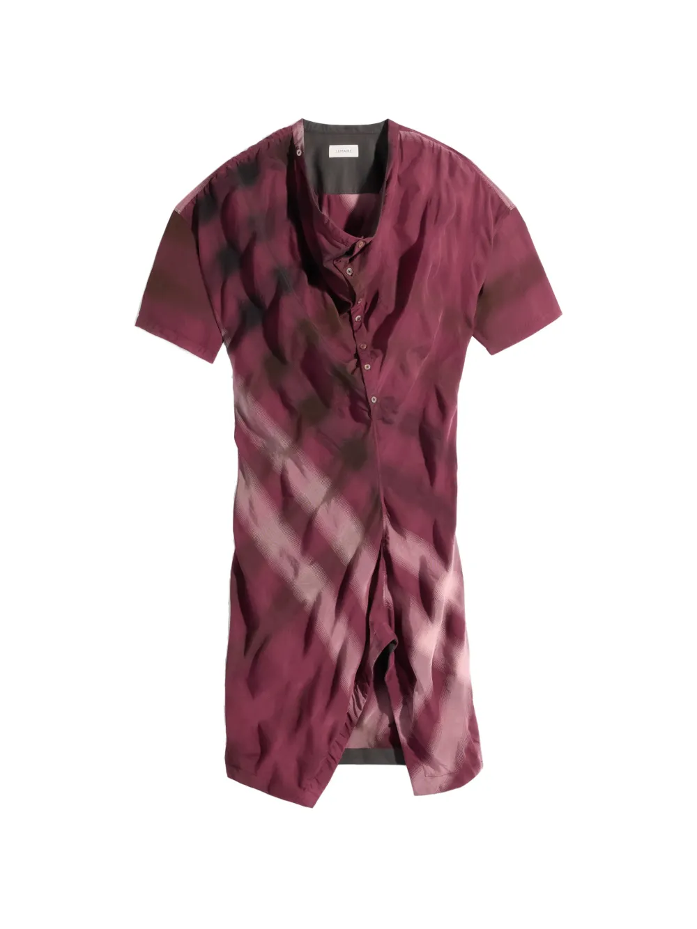 LEMAIRE Chemisier midi asimmetrico - Rosso